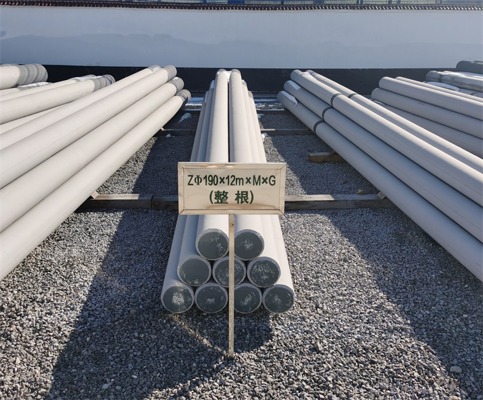 清徐190×12米钢筋混凝土水泥电线杆